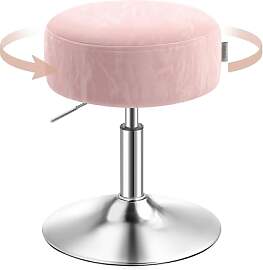 VASAGLE Schminkhocker, Schminkstuhl, Barhocker,