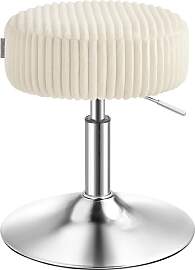 VASAGLE Schminkhocker, Schminkstuhl, Barhocker,