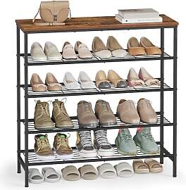 VASAGLE Schuhbank, Schuhregal, Schuhaufbewahrung,