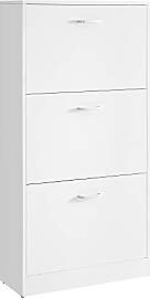 VASAGLE Schuhschrank mit 3 Klappen, Schuhregal,