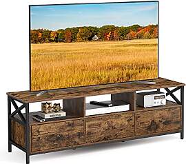 VASAGLE TV-Schrank, Lowboard für Fernseher bis zu 