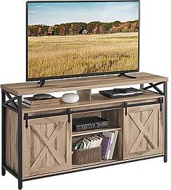 VASAGLE TV-Schrank, Lowboard für Fernseher bis zu 
