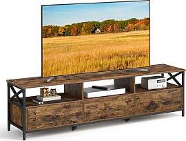 VASAGLE TV-Schrank, Lowboard für Fernseher bis zu 