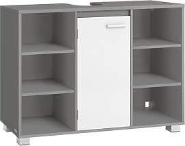 VASAGLE Waschbeckenunterschrank, Unterschrank,