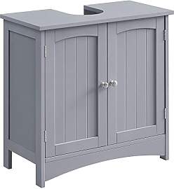 VASAGLE Waschbeckenunterschrank, Unterschrank,