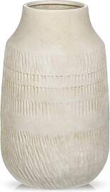 Vase Keramik Beige Hoch 27 cm – Handgemachte