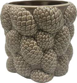 Vase Pinecone Braun