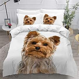 VASENA Bettwäsche Yorkshire-Terrier Bettwäsche