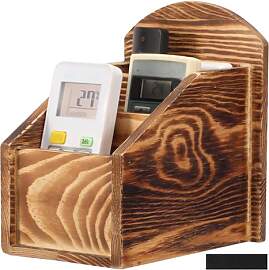 VAVPUP Fernbedienungshalter,Holz Fernbedienung