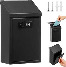 VAVPUP Metall Spendenbox mit