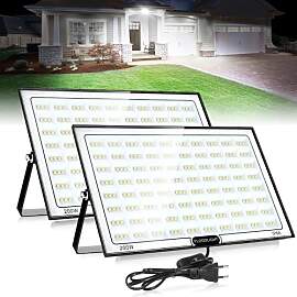 VAYALT 200W LED Strahler Außen 2 Stück, IP66