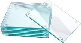 VBS 8er-Pack Glasuntersetzer 12x12cm quadratisch