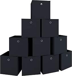 VCM 10er Set Faltbox | Klappbox Stoff Kiste |