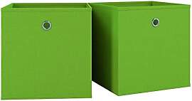 VCM 2er Set Faltbox | Klappbox Stoff Kiste |