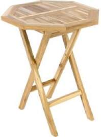 VCM Beistelltisch natur Holz H/D: ca. 75x60 cm