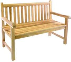 VCM Gartenbank natur Holz B/H/T/L: ca.