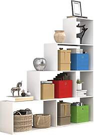 VCM Holz Stand Treppenregal Stufenregal Standregal 