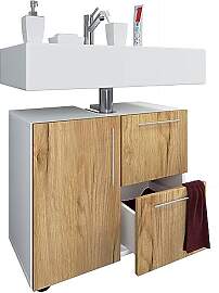VCM Holz Waschbeckenunterschrank | Badschrank |