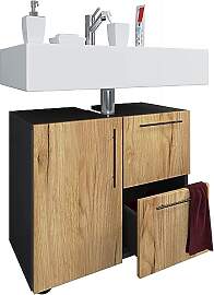 VCM Holz Waschbeckenunterschrank | Badschrank |