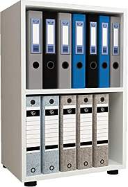 VCM Holzregal stehend | platzsparender