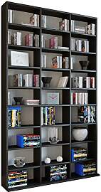 VCM Holzregal stehend | platzsparender CD-Schrank