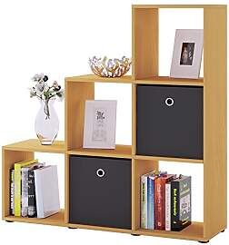 VCM Holzregal stehend | platzsparendes Regal |