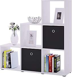 VCM Holzregal stehend | platzsparendes Regal |