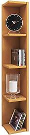 VCM Holzregal stehend | platzsparendes Regal |