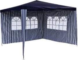VCM Pavillon blau Stahlrohr B/H/L: ca. 300x197x300 