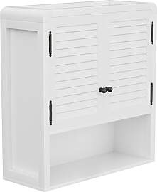 VDNEND Badezimmerschrank Wandschrank Holz,