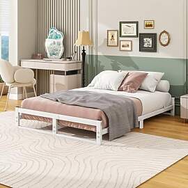 VECOCHO Bett140x190 mit lattenrost,Metallbett