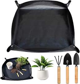 VEGCOO Pflanzmatte 100x100, Gartenmatte