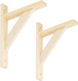 Velano - 2x Winkel Regalhalterung 2er Set -