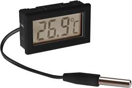 Velleman Digitaler Einbau-Thermometer, großes