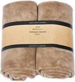 Velours-Handtuch Wellmark 50x70 cm