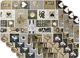 Venilia Tischset Love in the air Muster, Platzset
