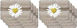 Venilia Tischset Platzset für Esszimmer Margerite 