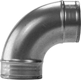 Vent Systems Ø 100 mm Bogen Winkel (90 Grad) Rohr 