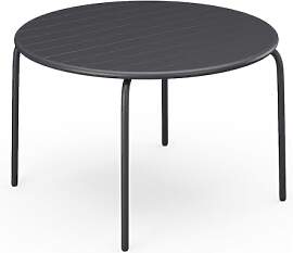 Vente-unique Runder Gartentisch, Durchmesser 110