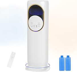 Ventilator mit Heizlüfter und Luftkühler, 2-in-1 