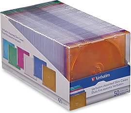 Verbatim 71128 CD- / DVD- / Blu-Ray-Disc-Hüllen,
