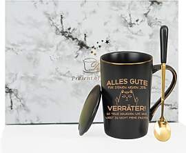 Verdaxis Lustige Kaffeetasse Abschiedsgeschenk