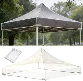 Verdego Pavillon Ersatzdach 3x3m Wasserdicht