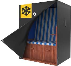 VERDOBA - Premium Strandkorb Schutzhülle