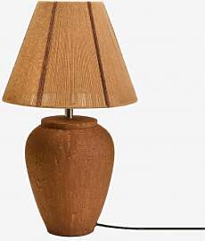 Verena Terrakotta-tischlampe Rot Acryl &