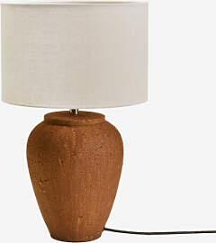 Verena Terrakotta-tischlampe Rot Acryl &