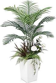 VeriNatural Kunstpalme Groß 120 cm Künstliche