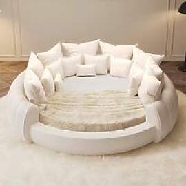VERKAUF. Neuestes Designer-Rundbett-Set,