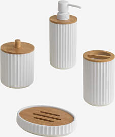 Vernon Badezimmerset Weiss - Sklum