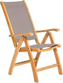 Verstellsessel Kate - taupe